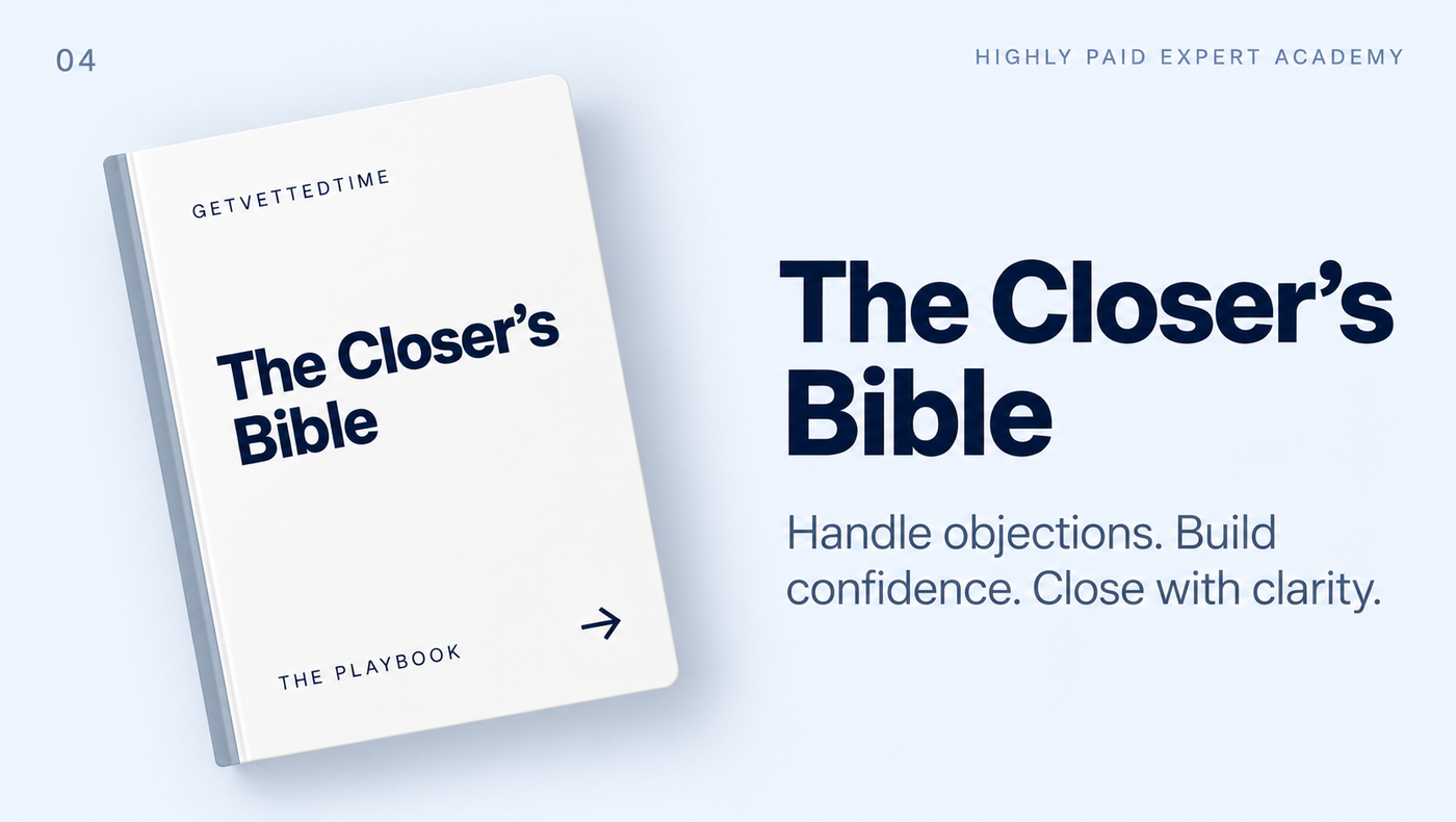 The Closer’s Bible